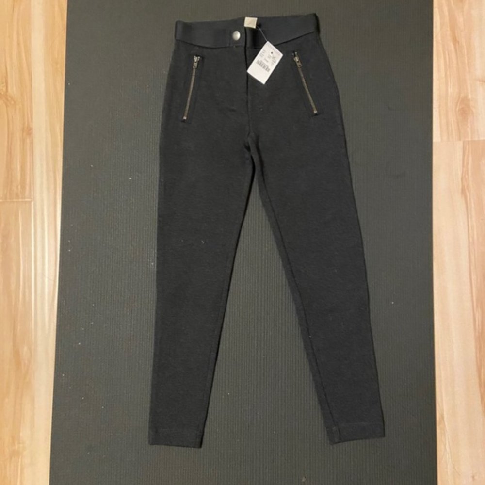 Crewcuts Girls Pixie Zipper Pants , Grey